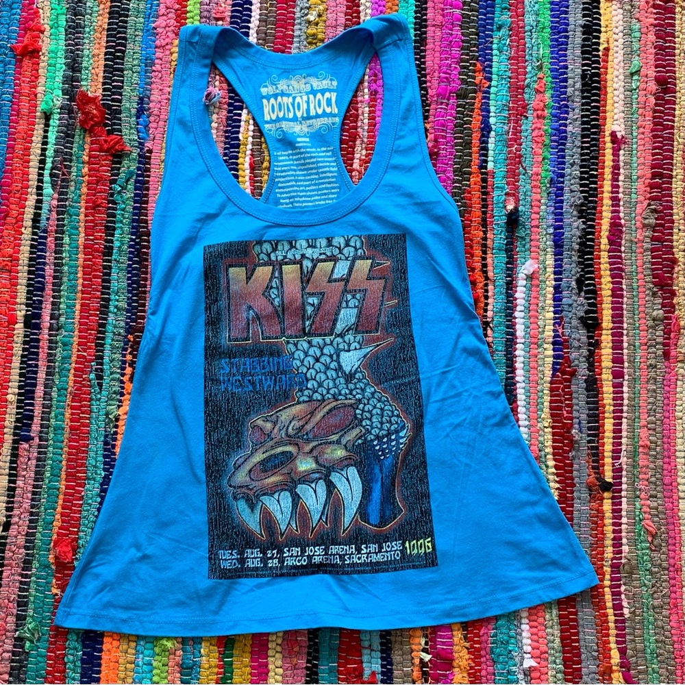 ROOTS OF ROCK tank top KISS 🤘🏻🎸 - Picture 2 of 3